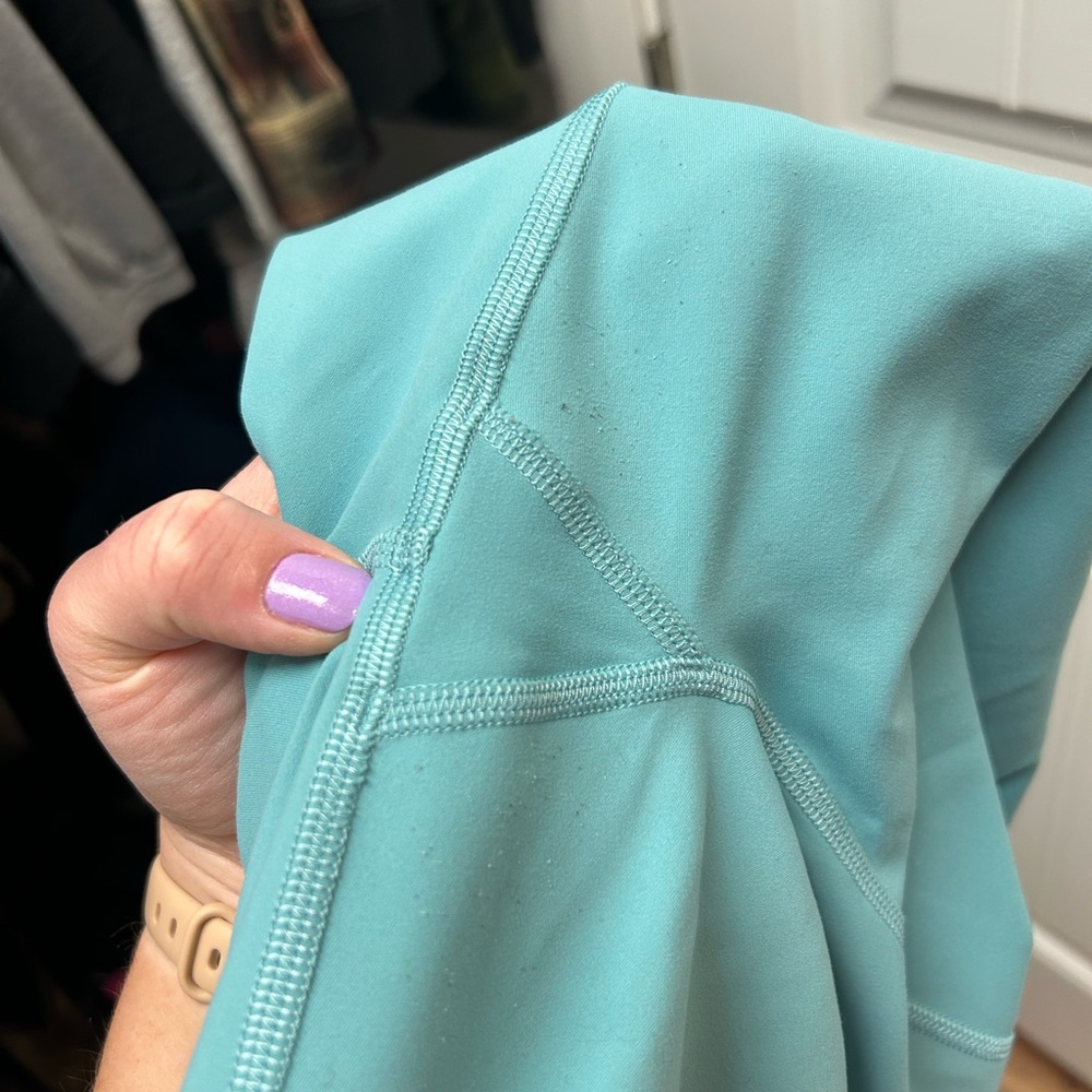 Lululemon Wunder Train Teal Leggings - Picture 6 of 6